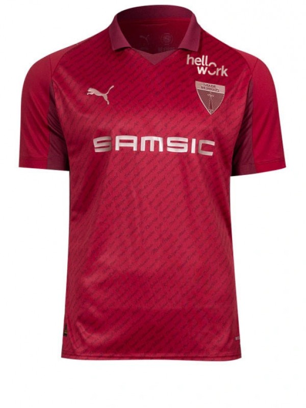 Rennais 125 years red jersey 2026-2027